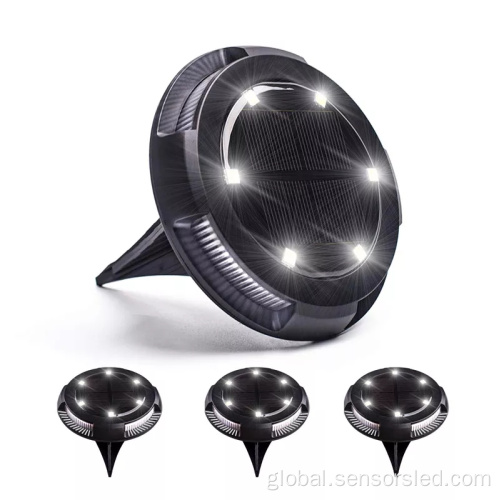 Solar Footlight BridgeLux chips led spike light solar Manufactory